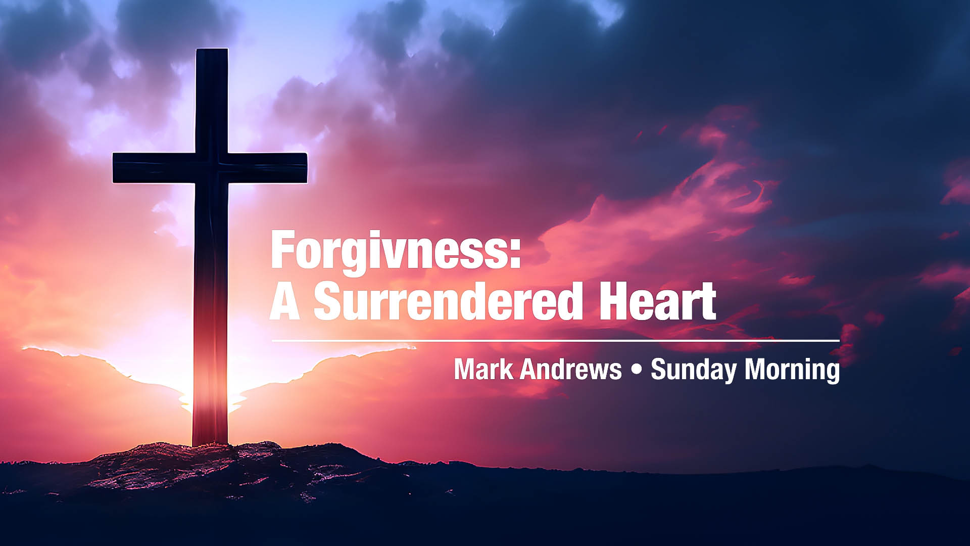 Dunkard Brethren Church| Leadership Conference | Forgiveness: A Surrendered Heart